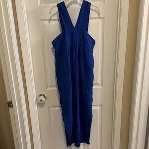 Urban Outfitters Strapless Blue Dress